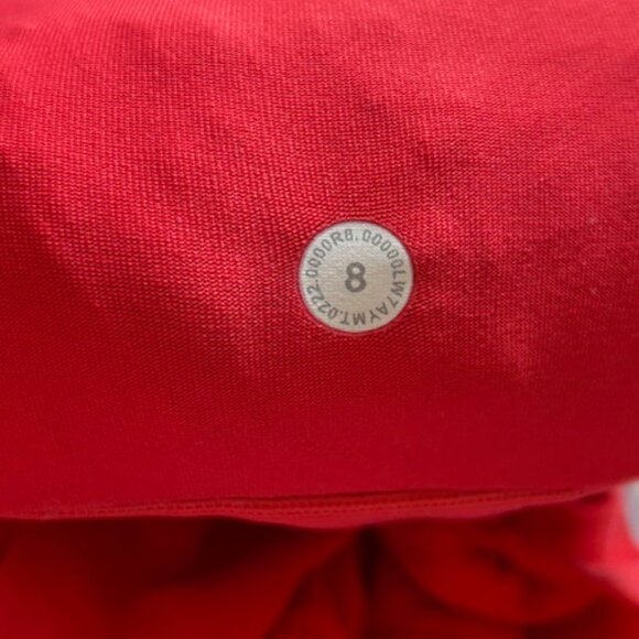 Lululemon Speed Up Shorts 2.5” Size 8 Red - Picture 3 of 3
